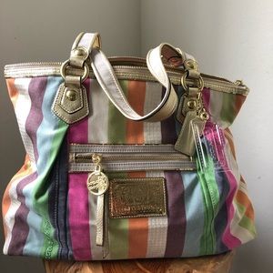 Coach poppy shoulder bag